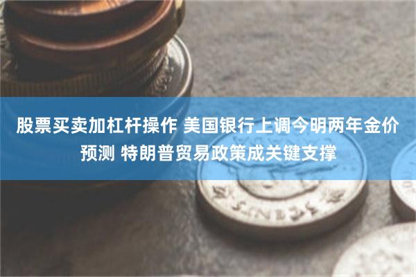 股票买卖加杠杆操作 美国银行上调今明两年金价预测 特朗普贸易政策成关键支撑
