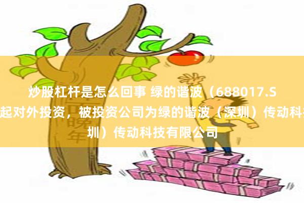 炒股杠杆是怎么回事 绿的谐波（688017.SH）新增一起对外投资，被投资公司为绿的谐波（深圳）传动科技有限公司