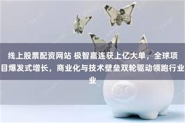 线上股票配资网站 极智嘉连获上亿大单,全球项目爆发式增长,商业化与技术壁垒双轮驱动领跑行业